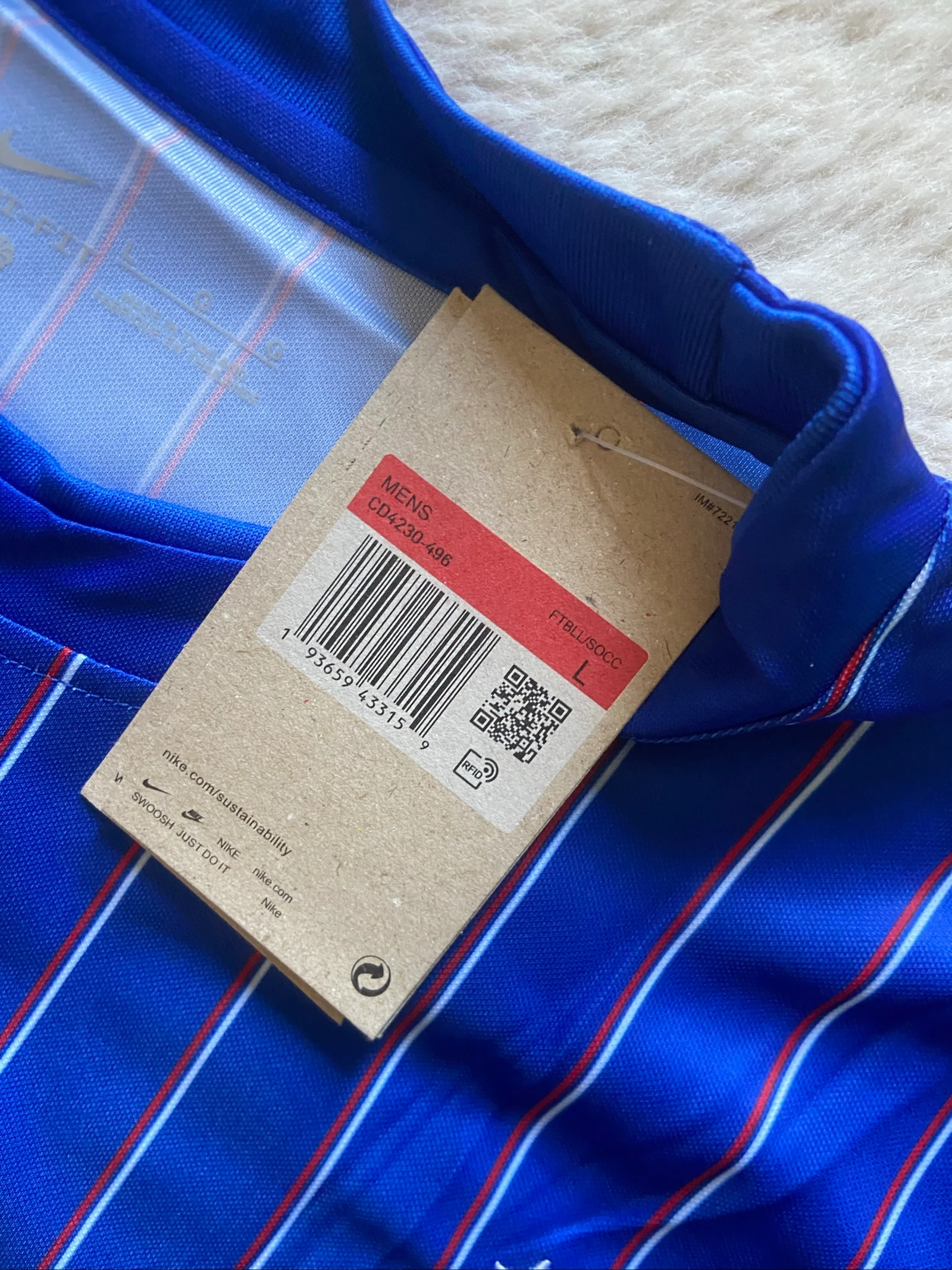 Jacquemus France jersey new size L – photo 4